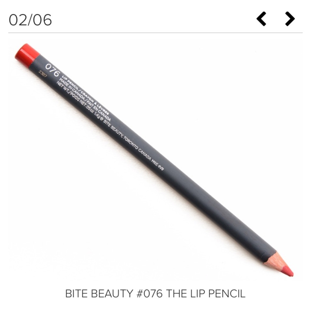 4/$25 sale! NEW Bite Beauty lip pencil #076